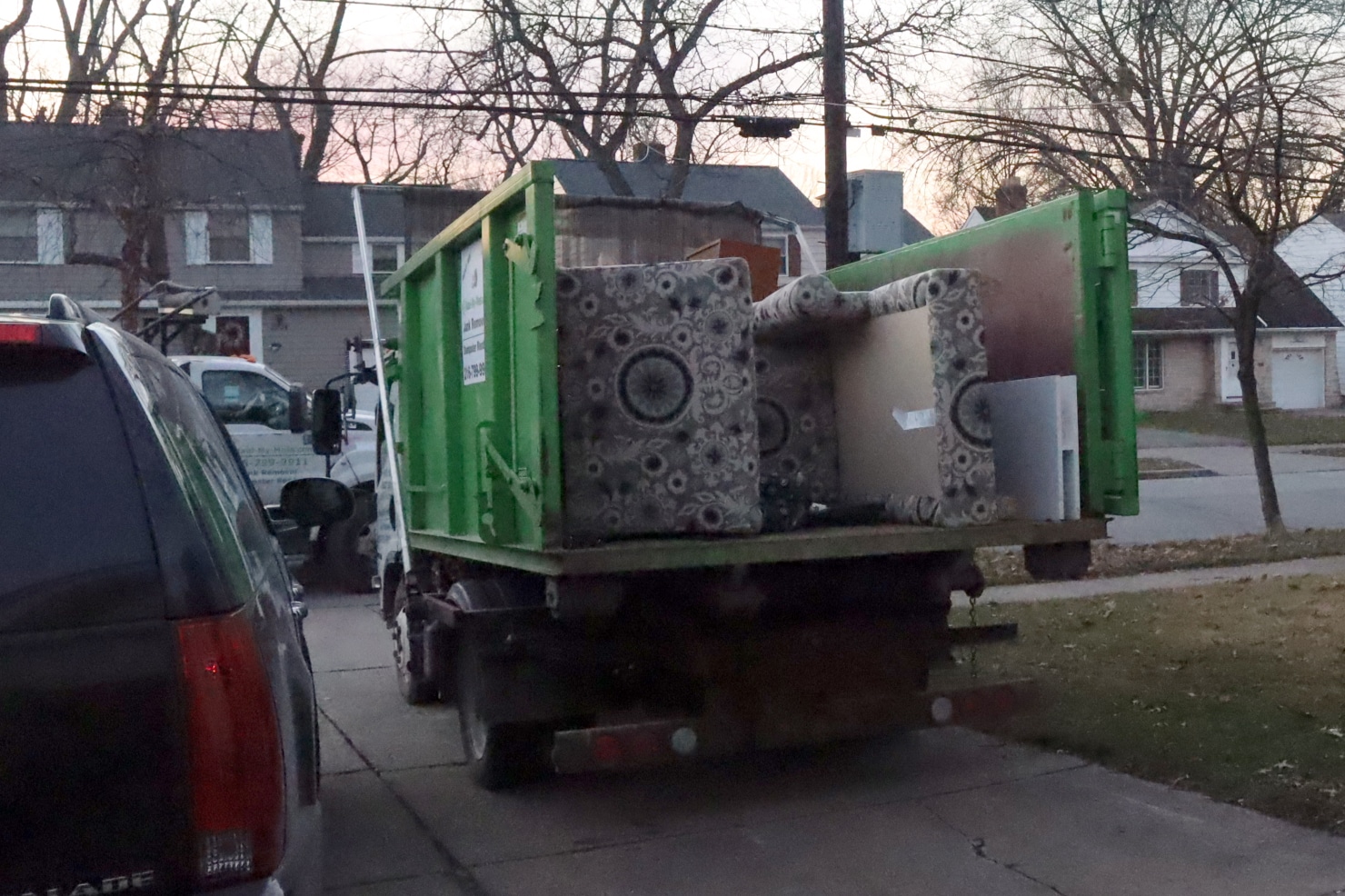 Cleveland Ohio junk removal truck